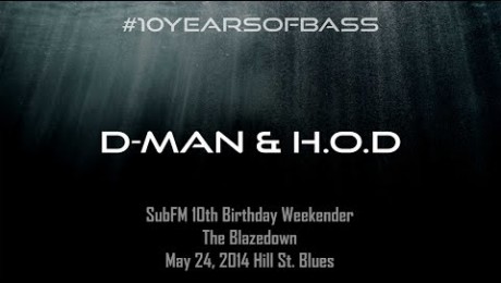 D-Man & H.O.D live at #10YearsOfBass